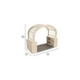 thumbnail image 5 of Flash Furniture Bright Beginnings Kids Reading Nook with Canopy Brown (MK-KE18007-GG), 5 of 8