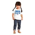 thumbnail image 4 of Dominican Not Can't DR Heritage Pride Toddler Boy Girl T Shirt Infant Toddler Brisco Brands 6M, 4 of 6