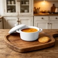 thumbnail image 4 of Ohmyroo Mini Ceramic Casserole Dish With Lid For Individual Portions, 4 of 7