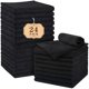 thumbnail image 1 of wonima44 Orighty Salon Towels 24 Pack, Microfiber Hair Salon Towel 16 x 29 Inch, Super Soft and Absorbent Black Towels for Salon, Hand, Gym, Bath, Spa and Home Hair Care, Not Bleach Proof, 1 of 1