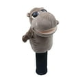 thumbnail image 1 of Funda de cabeza de golf con diseño de animal, regalo divertido y ligero de peluche para hombres y mujeres golfistas hipopótamo, 1 of 8