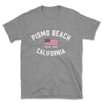 thumbnail image 1 of Pismo Beach California Patriot Men's Cotton T-Shirt, 1 of 1