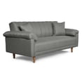 thumbnail image 3 of Sofá Cama de Lino Gris Claro Makora Modelo Brooklyn, 3 of 8