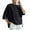 #02 Black 【New Styles: Mix, Match & Maximize Value】, variant on Women's Short Sleeve V Neck T-Shirt Tops Blouses Tees Loose Fit Crewneck Solid Color Casual Daily Wear Vacation Travel Loungewear Fashion Essential Gift for Women | CSEONE,Beige Free Size
