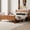 Walnut, variant on Queen Size Flat Panel Bed with Headboard & Footboard, Minimalist Modern Platform Bed with Wood Grain Finish, Shaker & Farmhouse Style, 11.5" Under-Bed Storage, Dark Walnut