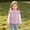 Purple, variant on CBASIHI Toddler Girls Ruffle Sleeve Vests Size 2 T, Cute Casual Lightweight Fall Winter Stand Collar Sleeveless Warm Jacket Pink