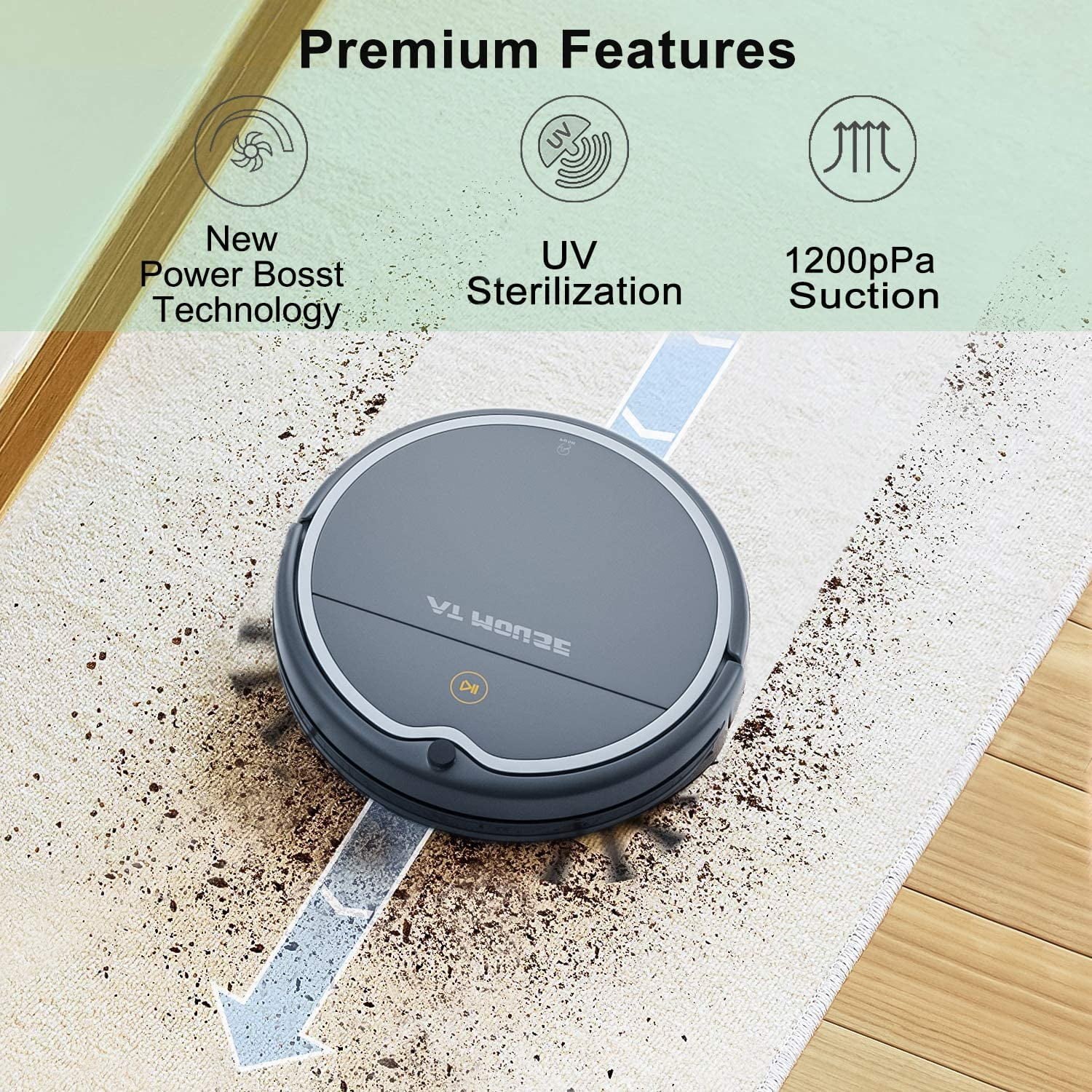 Vacuums 3200 Pa Smart Sweeping Robot Wireless Robotic Vacuum Cleaner