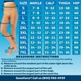 thumbnail image 3 of Made in USA - Extra Wide Womens Pantyhose 15-20mmHg - Beige Open Toe, 2X-Large, 3 of 10