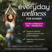Nature's Way Women's Fortify Extra Strength† Pre+Probiotic Capsules, 50 Billion Cultures, 30 Count