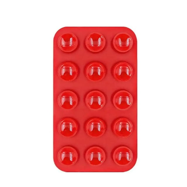 Tapis de Support à Ventouse pour Téléphone Mobile en Silicone Antidérapant Double Face