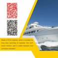 thumbnail image 1 of Pad Surf Surfboard Mat Longboard Paddle Board Heavy Heavy Duty Tail Pads Duty Pads Sports Surfing Marine Cushion Accessories Equipment White Red, 1 of 1