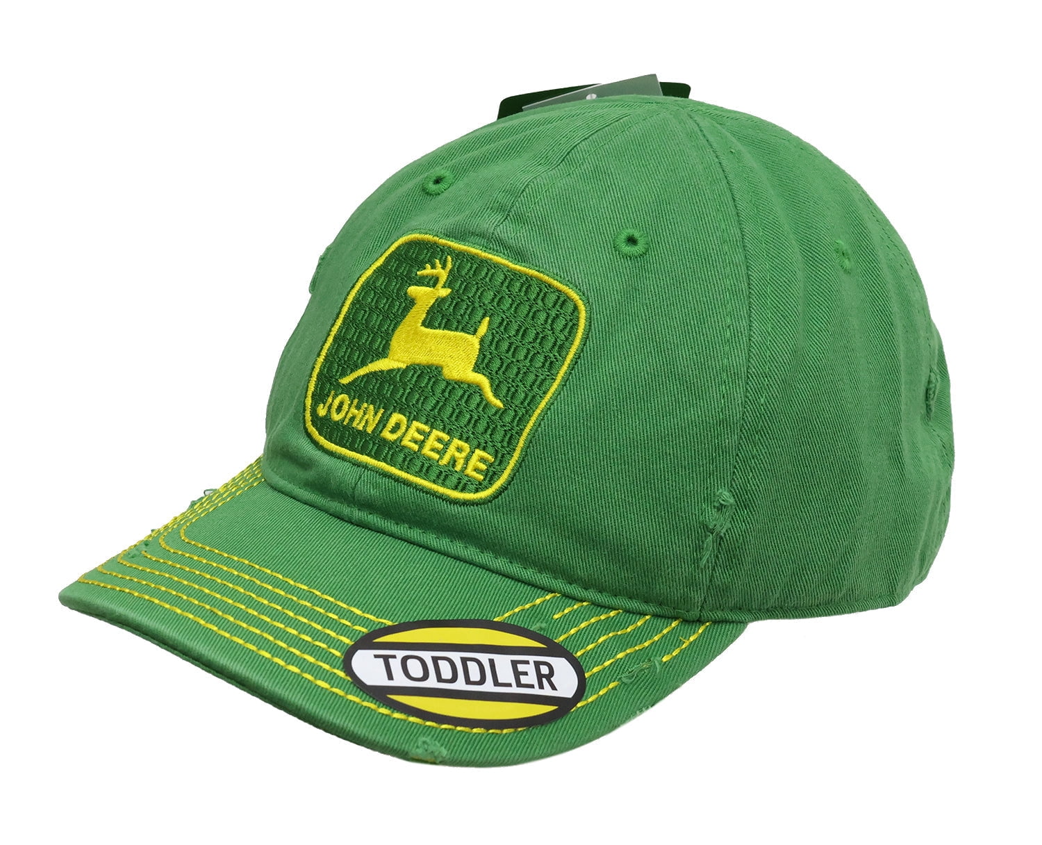 John Deere Toddler Kids Vintage Trademark Hat-Green