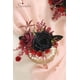 thumbnail image 5 of Set de ramilletes de flores artificiales Serwalin, color negro borgoña, 14 cm, 5 of 9