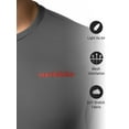 thumbnail image 2 of Hayabusa Men's Long Sleeve Training Shirt - Dark Grey, Medium, 2 of 6