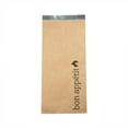 thumbnail image 2 of Bag Tek Kraft Paper Printed Foil Bag - Qt. Size, Bon Appetit - 5 1/2" x 3 1/4" x 12" - 100 count box, 2 of 10