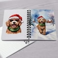 thumbnail image 4 of Hello Winter Goldendoodle Frosty Morning Walk Welcome Snowy Christmas Spiral Bound Journal Doodle Dog Lover Gifts Idea 5x7in Spiral Notebook - 02018, 4 of 5