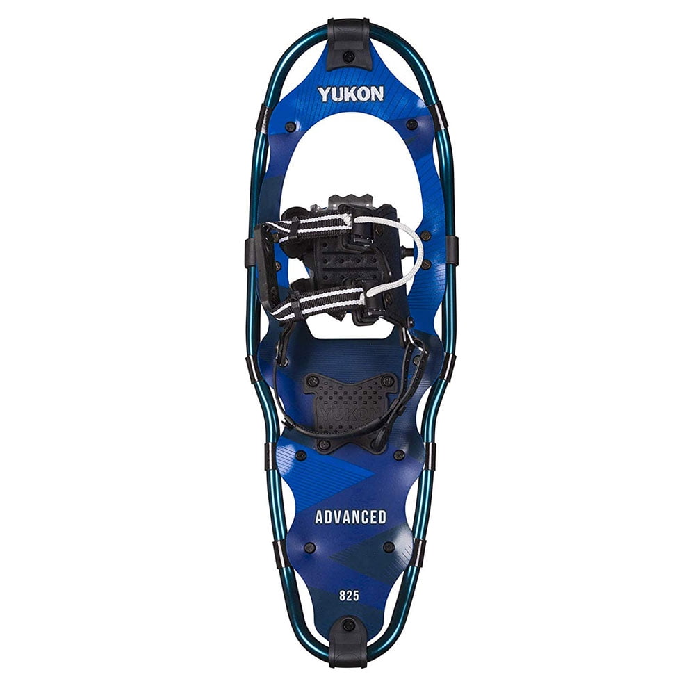 Yukon Charlie's Advanced 8" x 25" Durable Backcountry Hiking Snowshoes, Blue by Yukon Charlie's