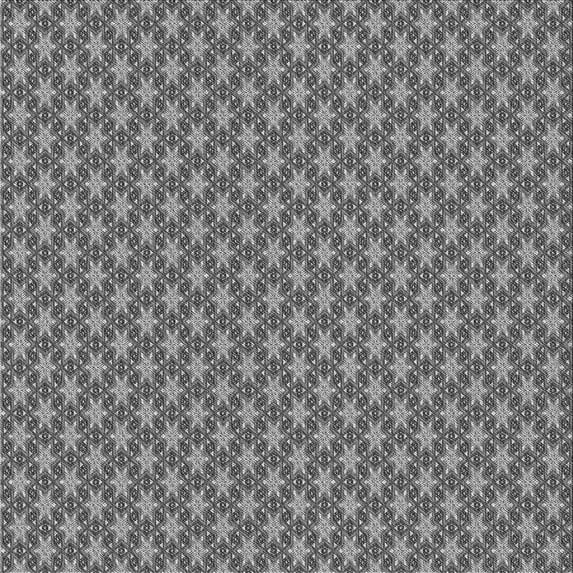 Ahgly Company Indoor Square Patterned Dark Gray Area Rugs, 4' Square