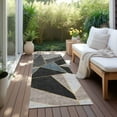 thumbnail image 6 of Addison Rugs Chantille Indoor/Outdoor Transitional Geometric Blue Washable Runner Rug, 2'3" x 7'6", 6 of 6