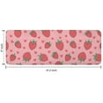 thumbnail image 7 of Red Strawberry Plants Fruit Heart Pink Pattern Kitchen Rug Mat,Kitchen Runner Rugs Non Skid Washable,Decorative Kitchen Floor Mats for Kitchen,Sink,Laundry,17"x47.2", 7 of 7