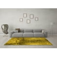 thumbnail image 3 of Ahgly Company Indoor Rectangle Oriental Yellow Industrial Area Rugs, 5' x 7', 3 of 4