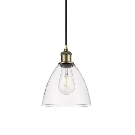 

Innovations Lighting 516-1P-11-8 Bristol Pendant Bristol 8 Wide Mini Pendant - Brass