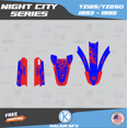 thumbnail image 4 of Kalair GFX Graphics Kit for Yamaha YZ250 (1993-1995) Night-city Series, 4 of 5