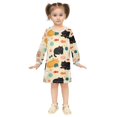 thumbnail image 2 of long-sleeved dress Sleep Cat A-line dress with ribbed cuffs Soft and comfortable, 2 of 6