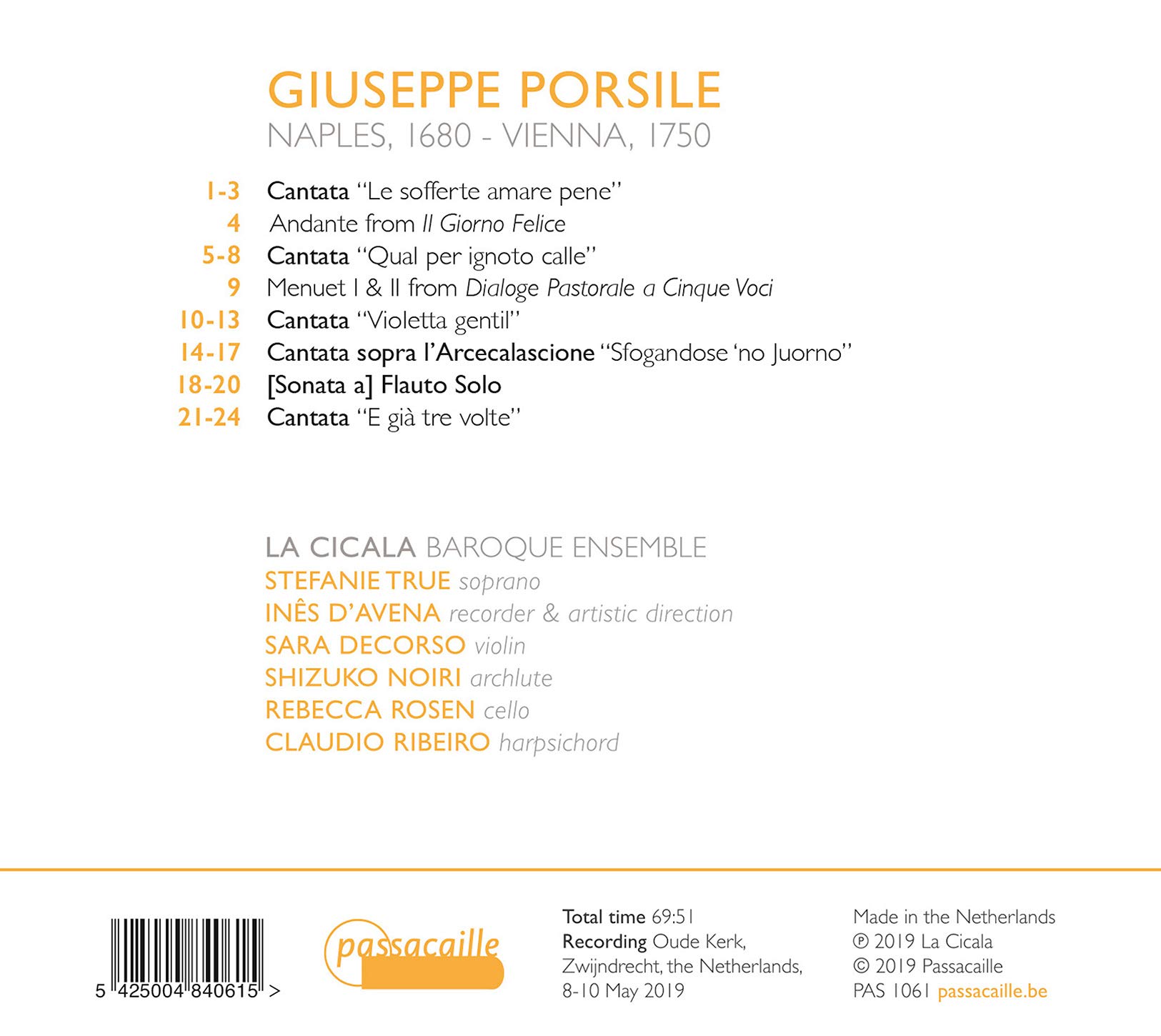 True  la Cicala  D'avena - Mannaggia Amore - Music & Performance - CD