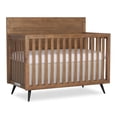 thumbnail image 2 of Evolur Stilnovo Mid Century 4-in-1 Convertible Crib, Sugarcane, 2 of 14