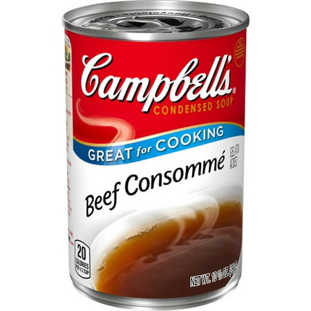 (4 pack) Campbell's Condensed Beef Consomme, 10.5 oz