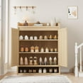 thumbnail image 3 of 5-Tier Shoe Storage Cabinet for Hallway,2-Doors Shoe Storage with Adjustable Shelves for Entryway,Hallway,Closet,Living Room, 3 of 7