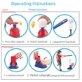 thumbnail image 3 of Máquina de servicio automático de béisbol para niños, juguetes para exteriores e interiores, deportes de ocio interactivos entre padres e hijos, traje de béisbol deportivo, 3 of 5