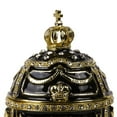 thumbnail image 6 of Jewelry Gift Box for Necklace Swarovski Crystals Faberge egg Lions Black Imperial Egg Jewelry Box (Medium) 2.95 x 6.1-inch Desk Trinkets Unique Boxes, 6 of 18