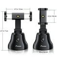 thumbnail image 2 of BRIGHTFUFU Auto Face Selfie Stick for Photos 360° Rotation Mount Black Plastic, 2 of 7