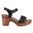 thumbnail image 2 of b.o.c Women Gigi Sandals, Medium Width, Side Buckle, Black, 2 of 5