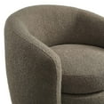 thumbnail image 6 of Affinity Upholstered Boucle Fabric Curved Back Armchair in Pebble, 6 of 9