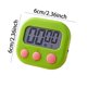 thumbnail image 3 of Temporizador de cocina digital con gran pantalla LCD, alarma potente, base resistente y soporte; cuenta atrás y cuenta hacia arriba; ideal para deberes, juegos en el aula, ejercicio y niños, 3 of 7