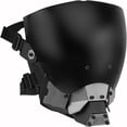 thumbnail image 2 of Casco de máscara Cyberpunk para adultos, máscaras futuristas Techwear, Halloween, vacaciones, fiesta, cosplay, accesorios de disfraz, negro, lente antivaho, 2 of 5