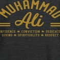 thumbnail image 3 of Muhammad Ali - Boxing Legend - Confidence, Conviction, Dedication... - Women's Lightweight French Terry Long Sleeve Shirt, 3 of 5