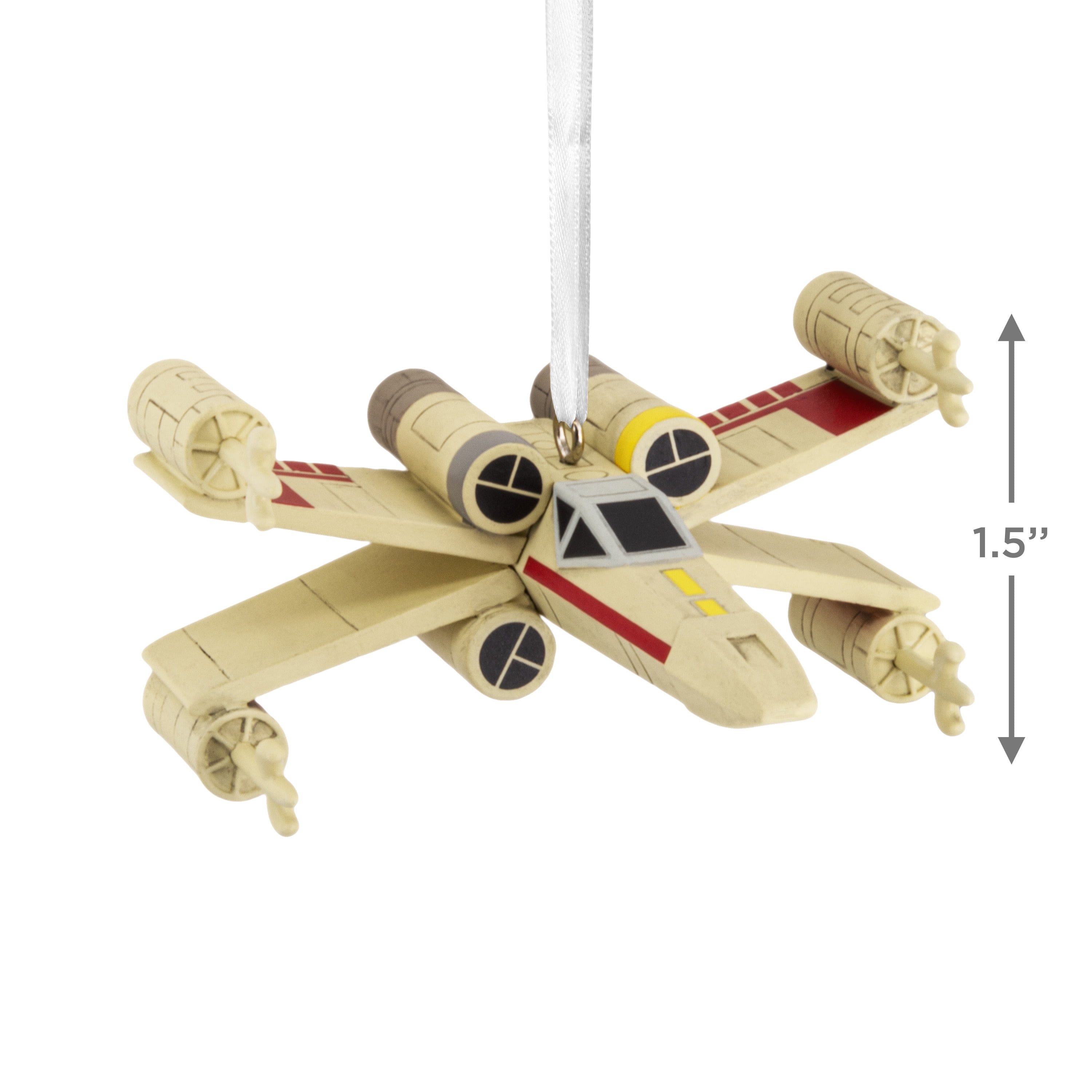 Hallmark Ornament Resin Figural X-Wing, 1 Count
