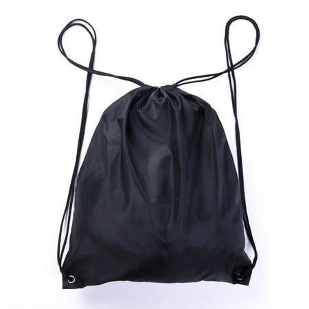 String Drawstring Travel Backpack Bag Cinch Sack School Tote Gym Bag ...