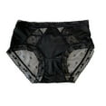 thumbnail image 3 of SCSAlgin Women Lace Underwear Sexy Breathable Hipster Panties Stretch Seamless Bikini Briefs, 3 of 3