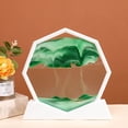 thumbnail image 2 of Wovilon Octagonal Flowing Sand Painting, Creative Art Sand Painting Living Room Ornaments Bedroom Desktop Decorative Ornaments, Octagonal Hourglass Painting Gift (10Ml), 2 of 6