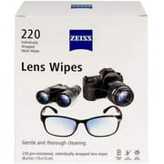Zeiss Pre-Moistened Lens Cleaning , 220 Count