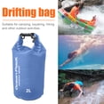 thumbnail image 4 of Waterproof Pouch Dry Sack for Drifting Swimming Trekking Bag (Blue 2L), 4 of 7