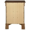 thumbnail image 5 of Glory Furniture Louis Phillipe 3 Drawer Nightstand in Cappuccino, 5 of 5