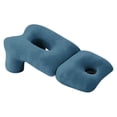 thumbnail image 3 of Almohada boca abajo, almohada para dormir boca abajo, multiusos, ergonómica, cómoda, con soporte para cuello y abertura para brazo, ideal para Azul, 3 of 8