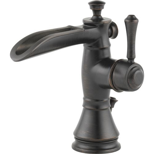 Delta Cassidy Single Handle Channel Spout Bathroom Faucet With