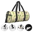 thumbnail image 3 of Easygdp Green And Purple Grapes Bolsa de Viaje, Bolsa de Mano, Bolsa de Gimnasio, Bolsa de Equipaje para Viaje, 3 of 6